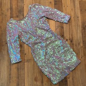 Arden B scoop back dress